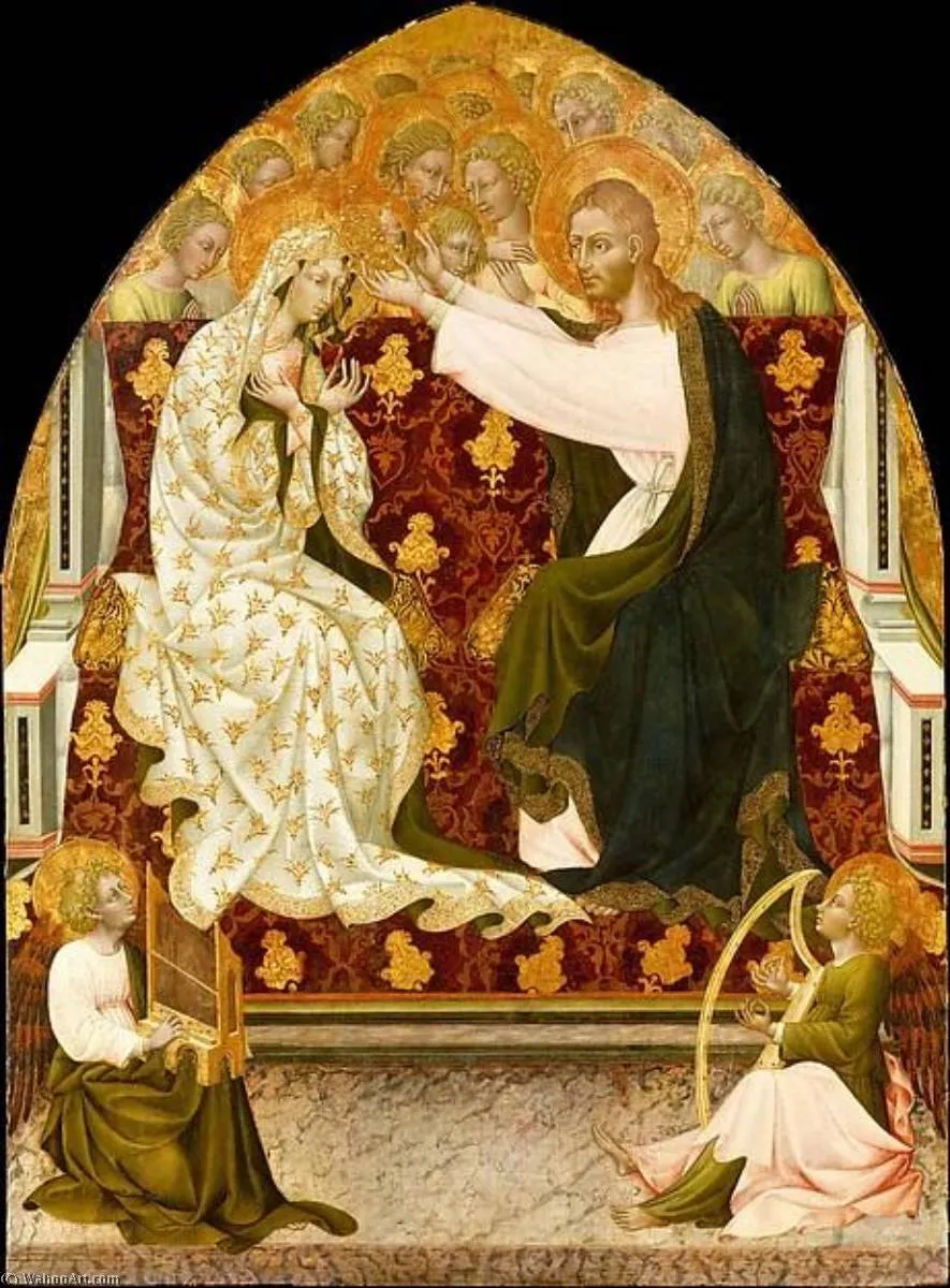 Coronation Of The Virgin — Giovanni Di Paolo Di Grazia