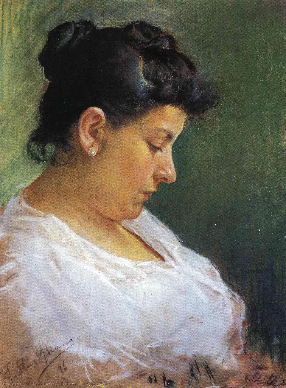 Portrait Of The Artist's Mother — Пабло Пикассо