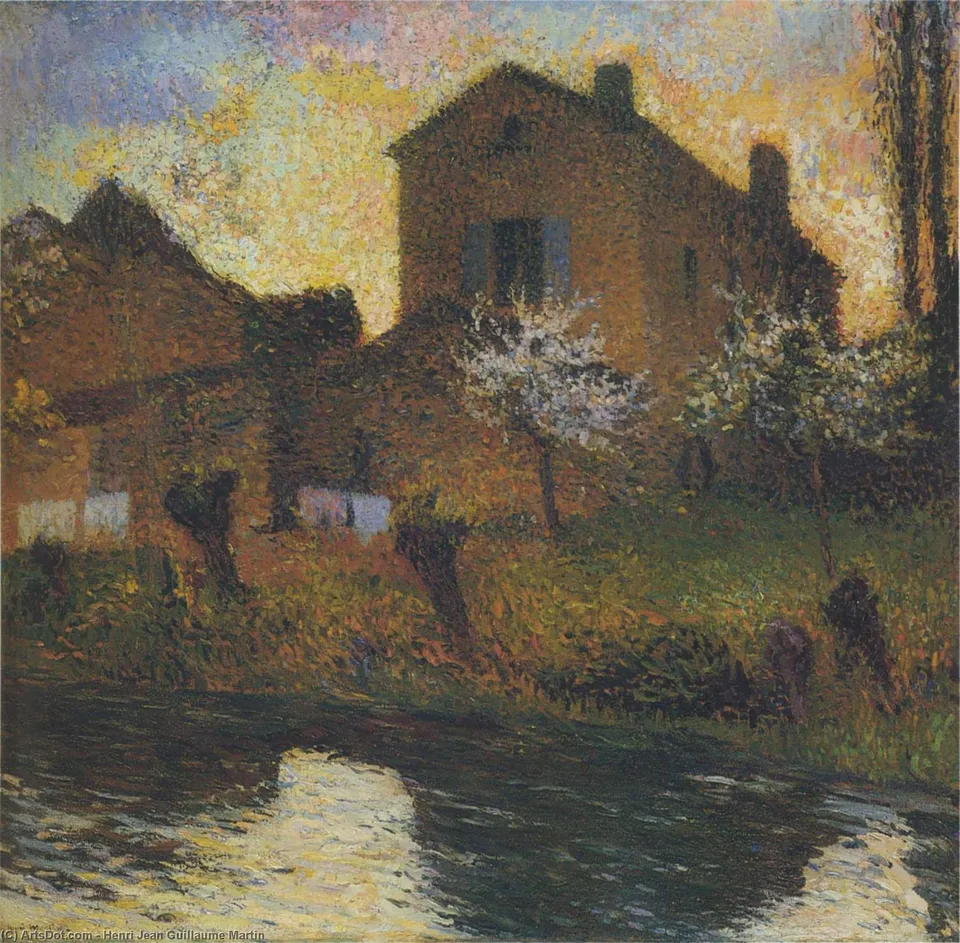 House Of Marie Louise In Labastide — Henri Jean Guillaume Martin