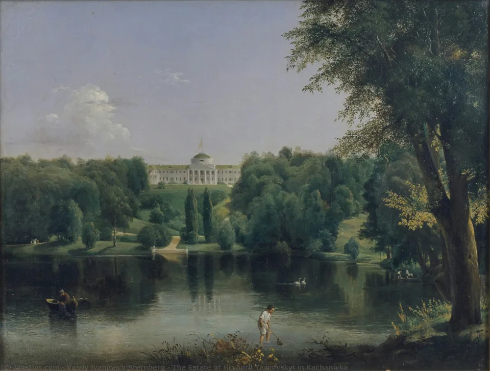 The Estate Of Hryhorii Tarnovskyi In Kachanivka — Vasily Ivanovich Sternberg