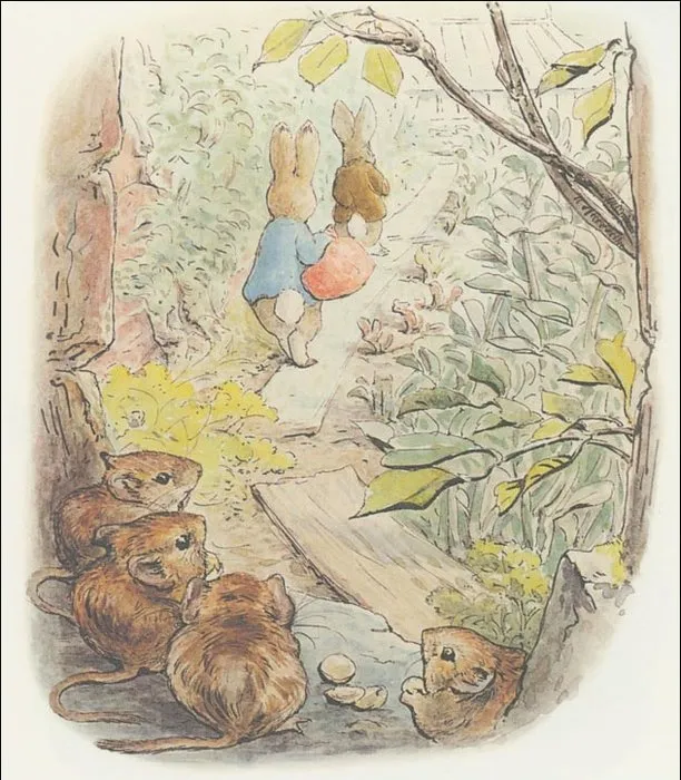 Benjamin Bunny 16a - (11x12) — Beatrix Potter