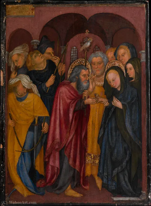 The Marriage Of The Virgin — Michelino Molinari Da Besozzo