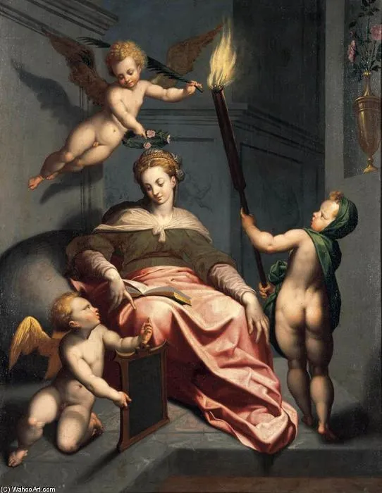 Allegory Of Wisdom — Orazio Samacchini