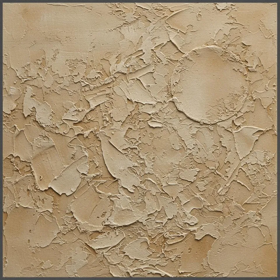 Fragmented Echoes Of Ancient Earth In A Monochromatic Sculptural Relief — David Moreau