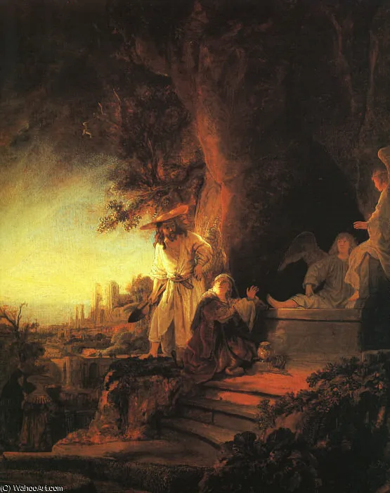 Christ Appearing To Mary Magdalen Buckingham — Рембрандт Ван Рейн