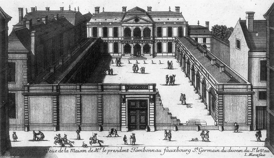 Hôtel Tambonneau, Paris — Jean I Marot