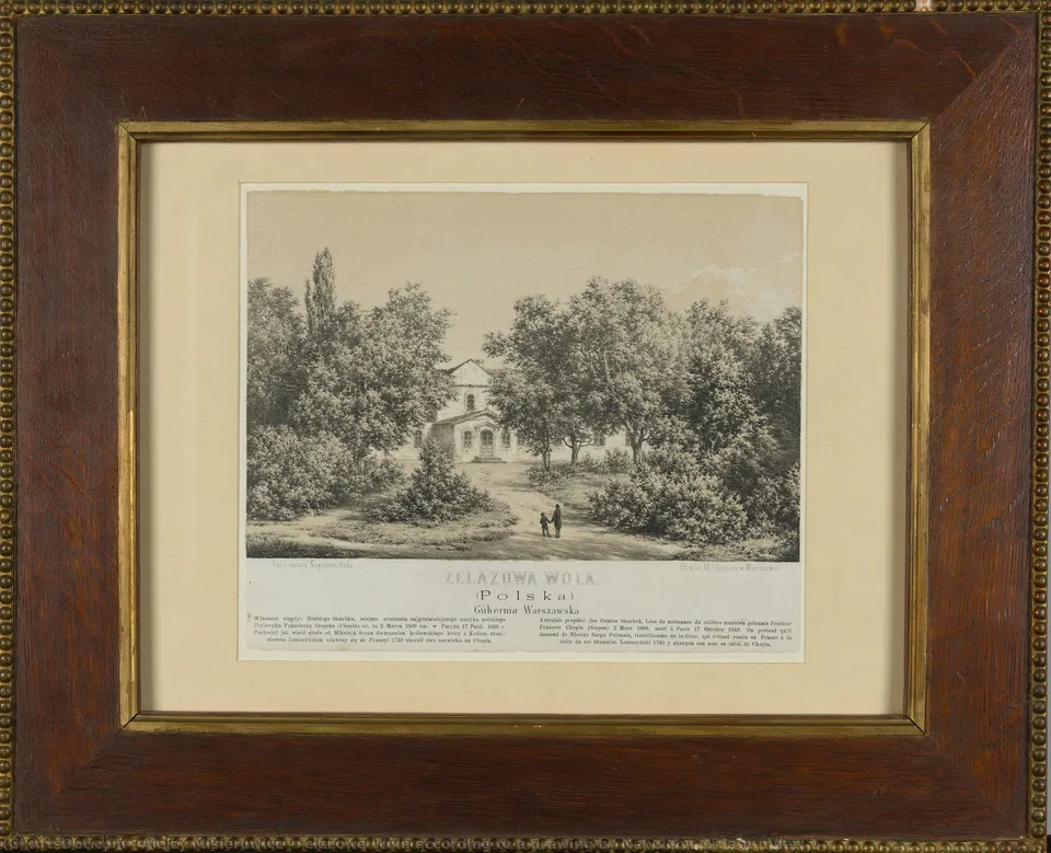 Żelazowa Wola According To A Drawing By Napoleon Orda\n\nview 1 — Alojzy Misierowicz