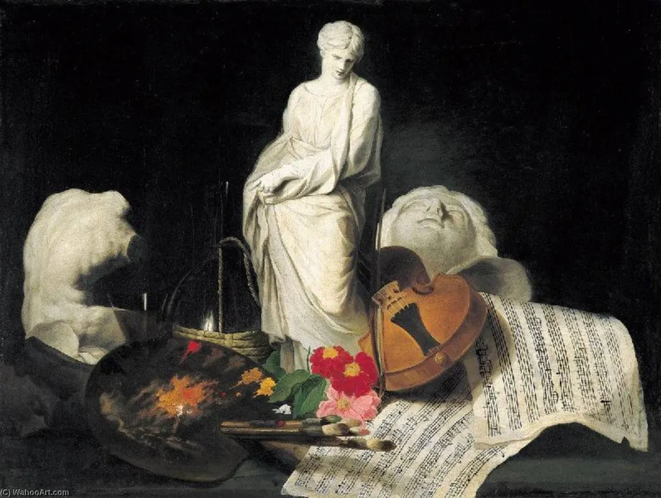 Fantaisie D'artiste Nature Morte Symbolique — Пьер Сублира