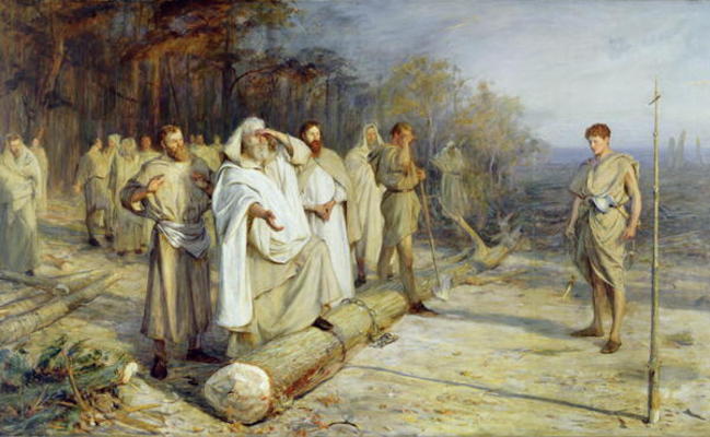 Fixing The Site Of An Early Christian Altar — John Pettie