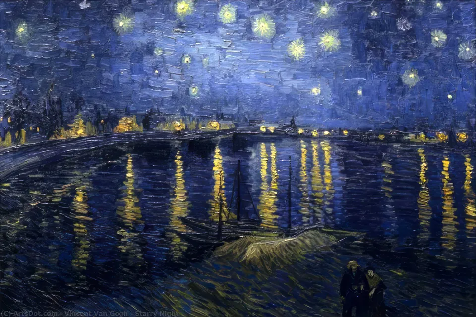 Звёздное Ночь (орсэ) — Vincent Willem Van Gogh