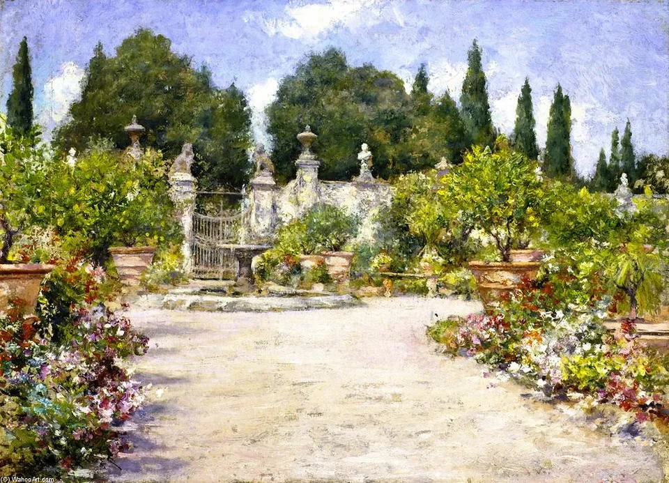 An Italian Garden — Чейз, Уильям