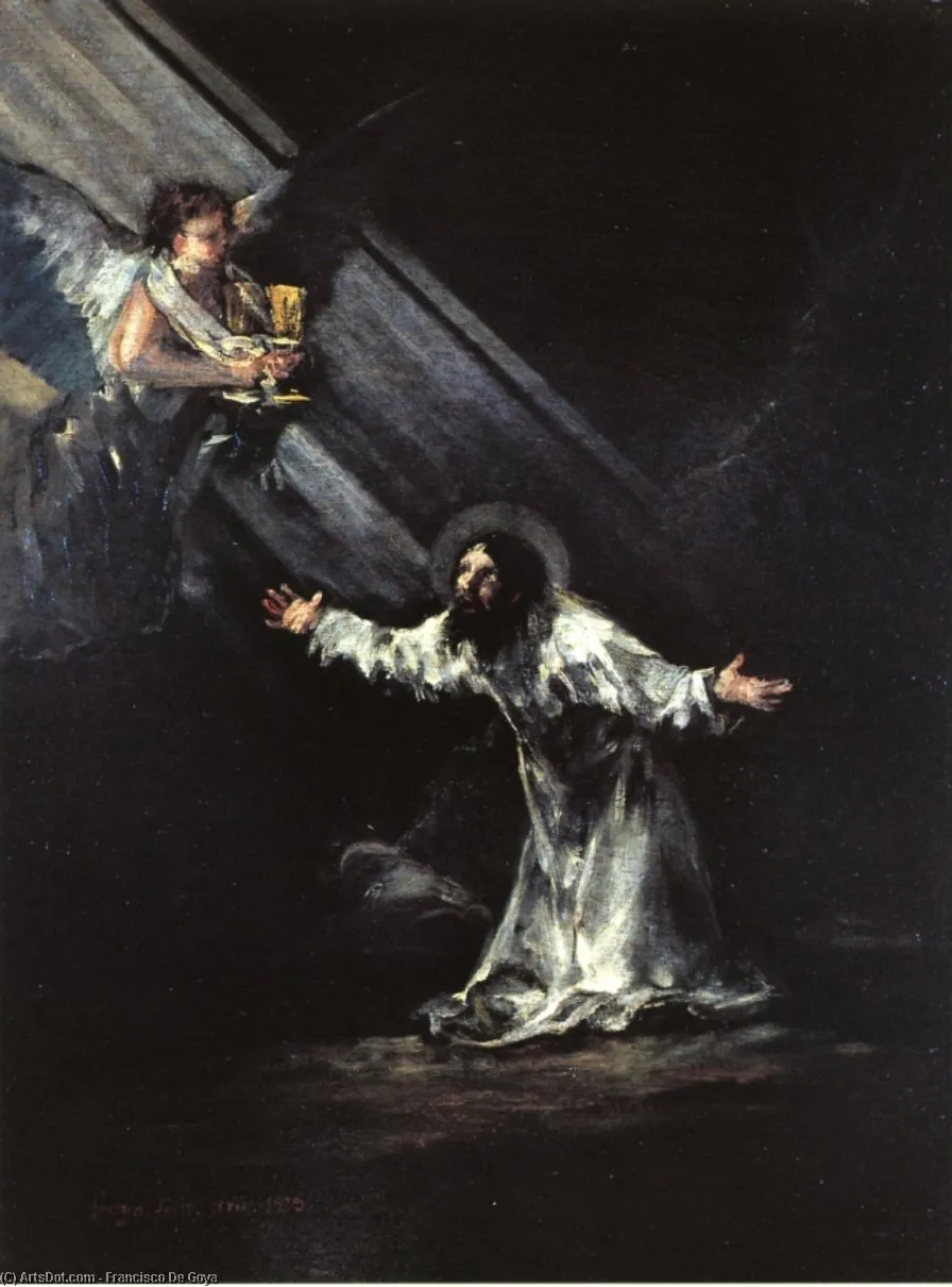 Christ On The Mount Of Olives — Гойя