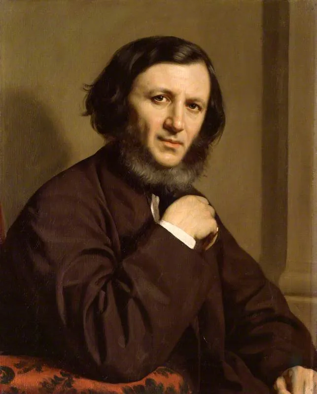Robert Browning — Michele Gordigiani