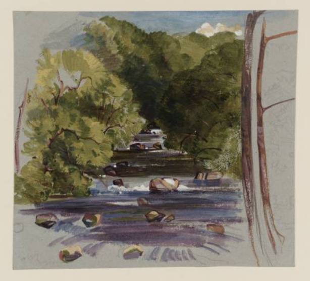 A Wooded Stream — Джон Фредрик Ливз
