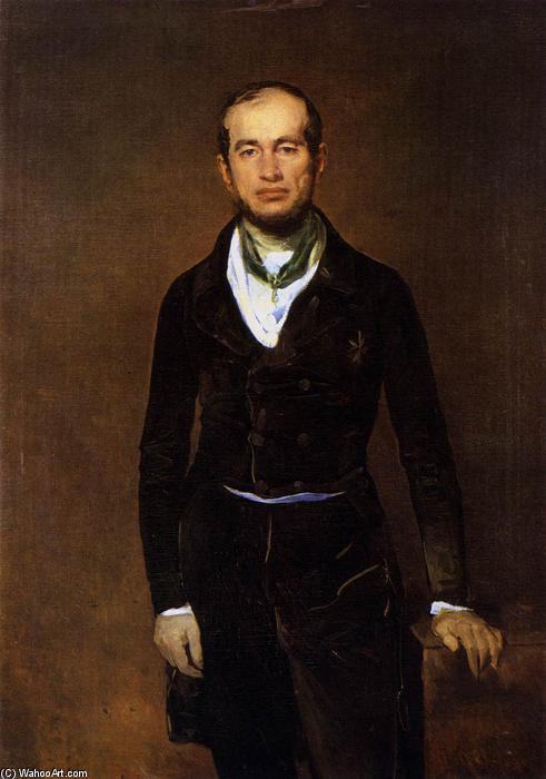 Portrait Of Count Zech-burkersroda — Ferdinand Von Rayski