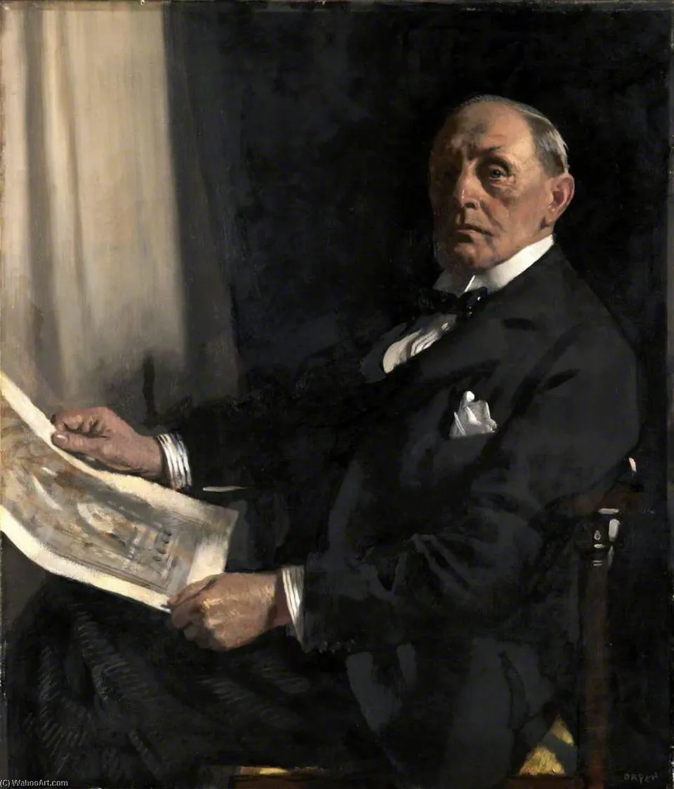 Sir Walter Tapper (1861–1935), Ra, Priba — Уильям Орпен