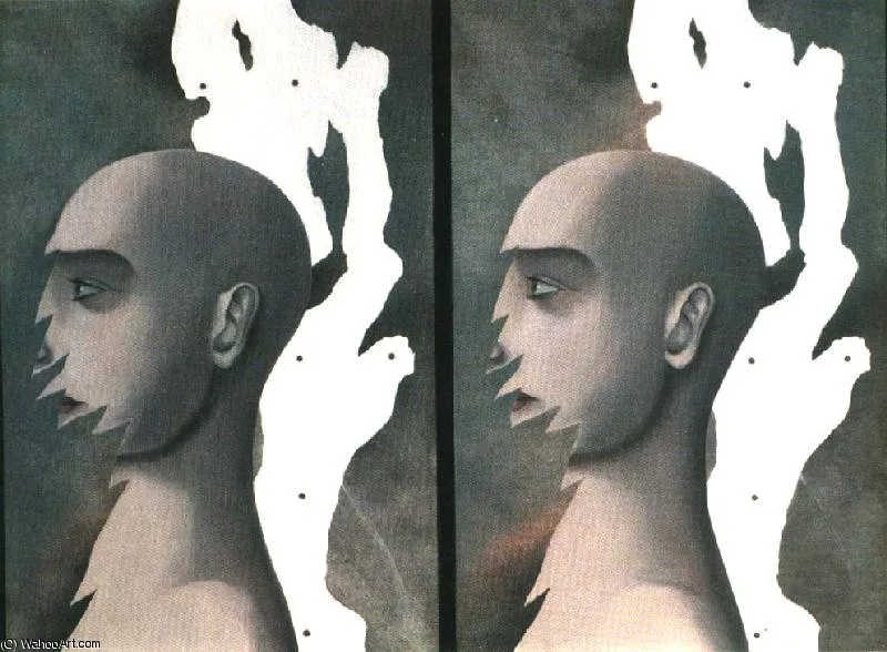 The End Of Contemplation Urvater Coll. Belgiu — Рене Магритт