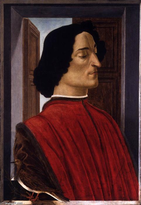 Portrait Of Giuliano De' Medici — Боттичелли