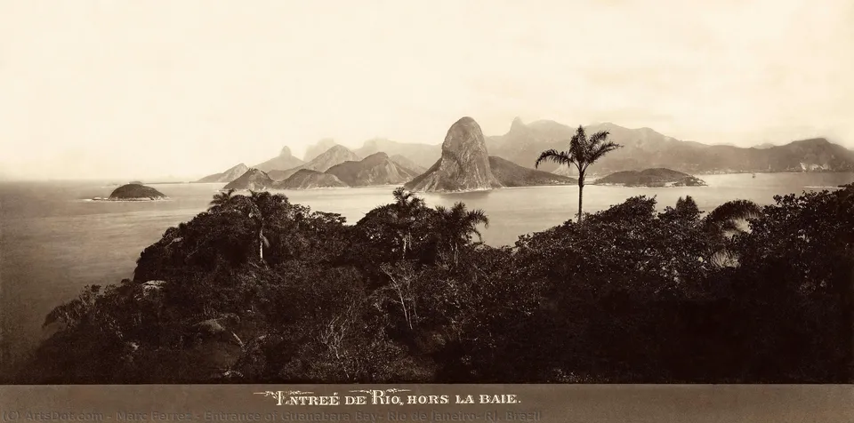 Entrance Of Guanabara Bay, Rio De Janeiro, Rj. Brazil — Марк Феррез