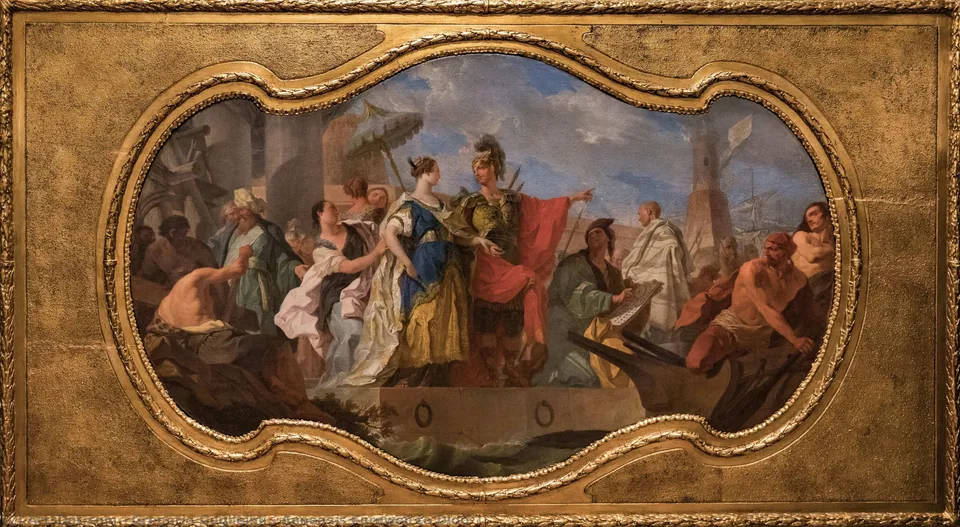 Aeneas’s Farewell To Dido — Gregorio Guglielmi