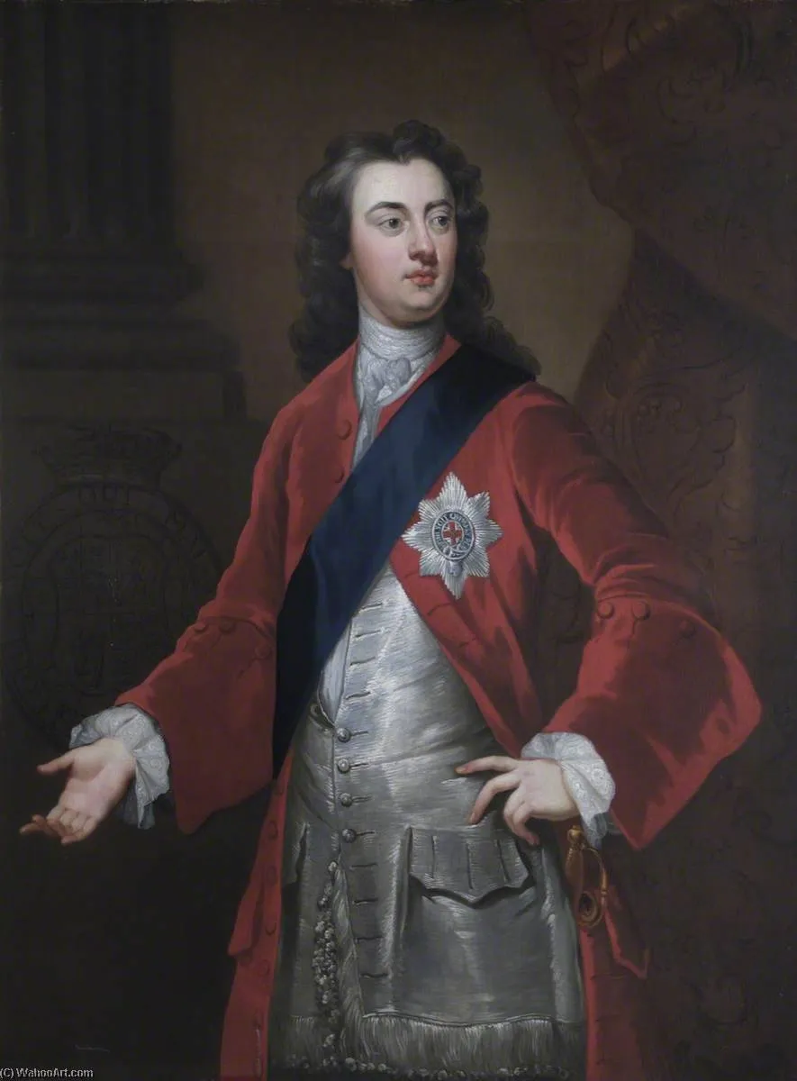 Charles (1701–1750), 2nd Duke Of Richmond And Lennox, Kg — Джонатан Ричардсон (старший)