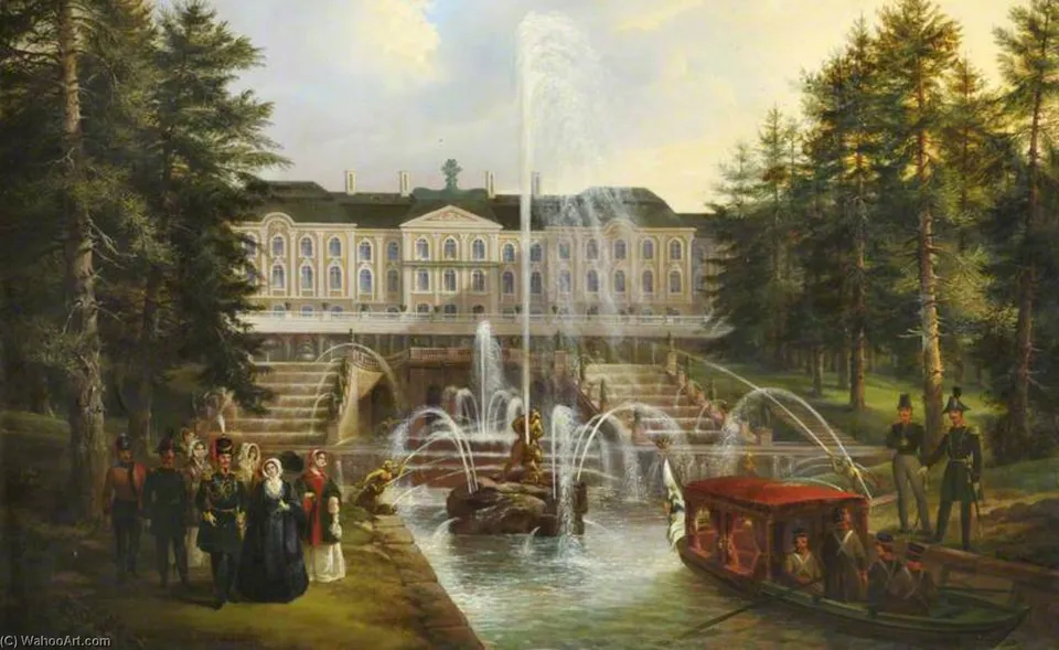 Palace Of Peterhof, Russia — Jennens Bettridge