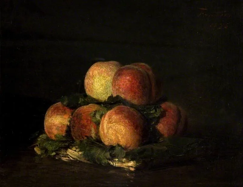 Basket Of Peaches — Фантин-латур, Жан
