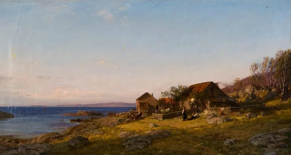 Evening Mood (aftenstemning) — Amaldus Clarin Nielsen