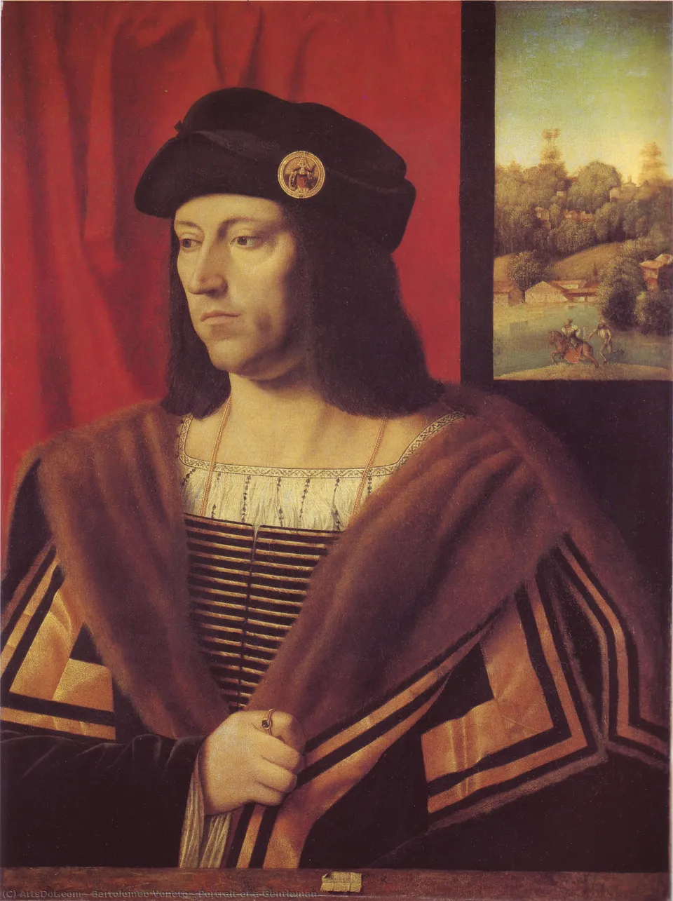 Portrait Of A Gentleman — Bartolomeo Veneto