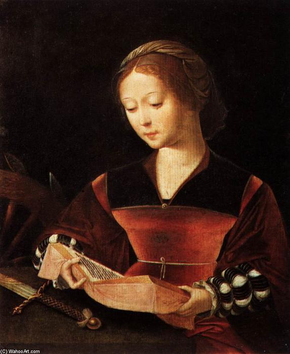 St Catherine — Master Of Female Half Lengths