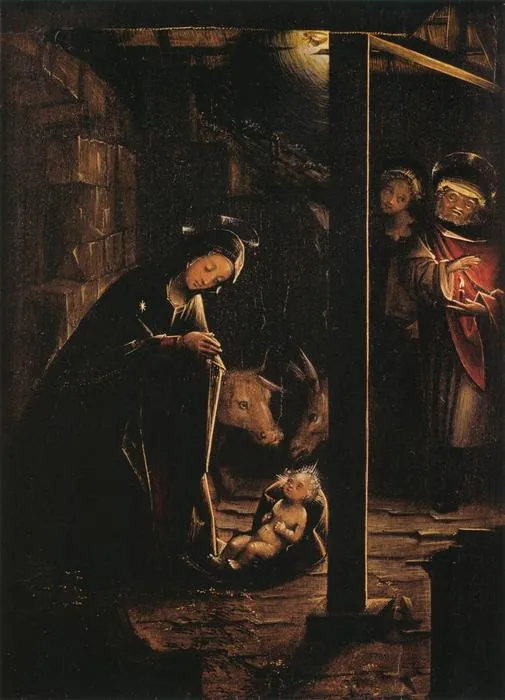 Nativity In Nocturnal Light — Defendente Ferrari
