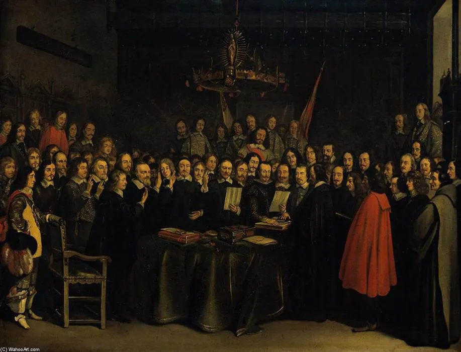 The Ratification Of The Treaty Of Münster, 15 May 1648 — Геррит Тер Борх