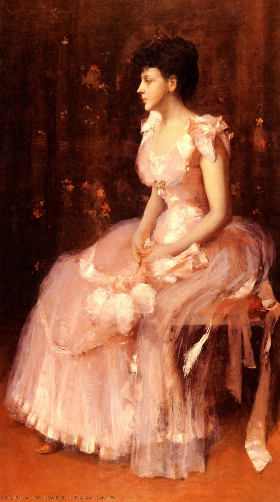 Portrait Of A Lady In Pink — Чейз, Уильям