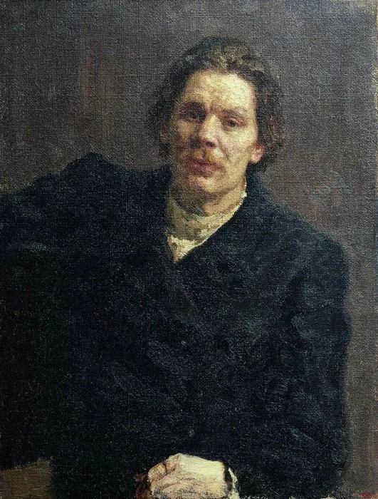 Portrait Of Maxim Gorky — Илья Репин