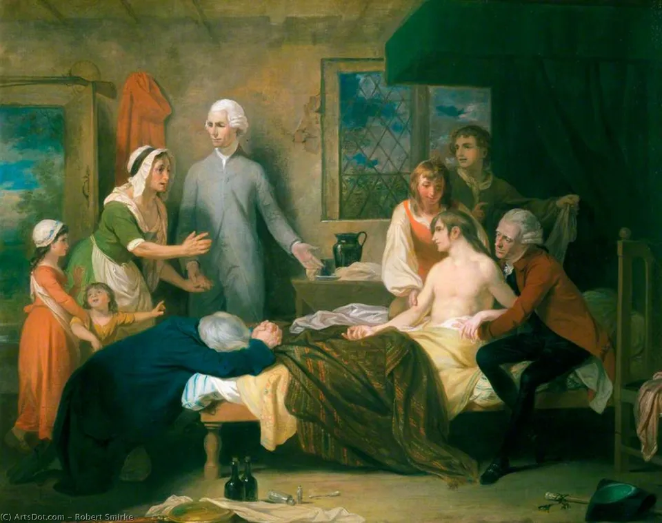 Resuscitation By Doctor Hawes Of A Man Believed Drowned — Роберт Смирк