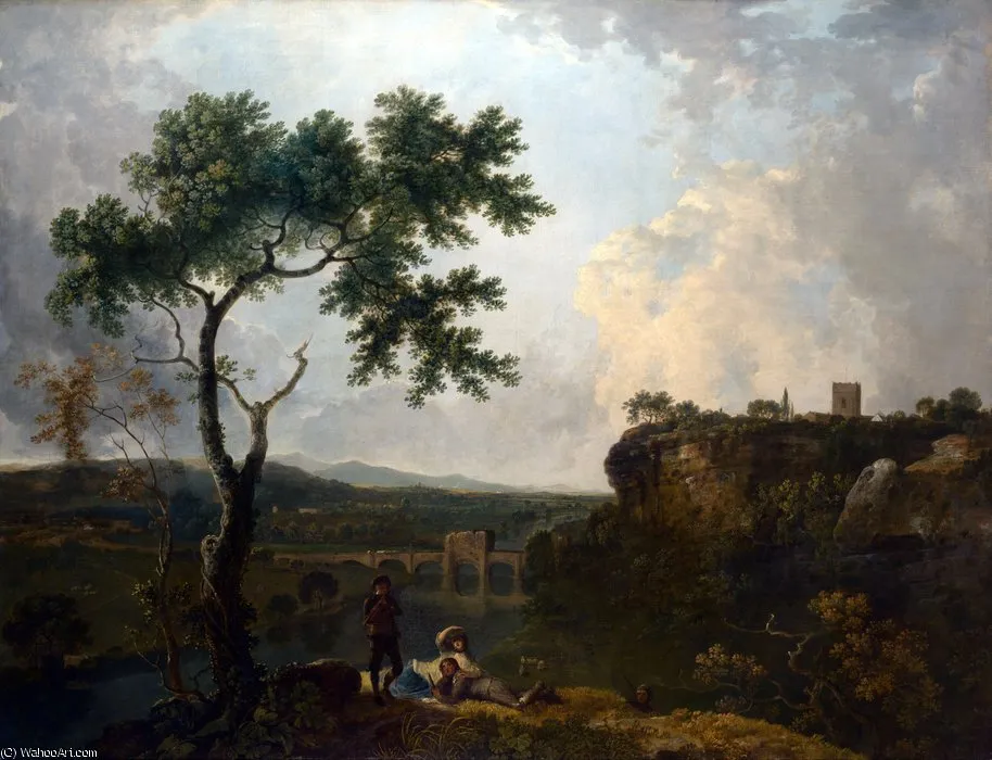Holt Bridge On The River Dee — Richard Wilson