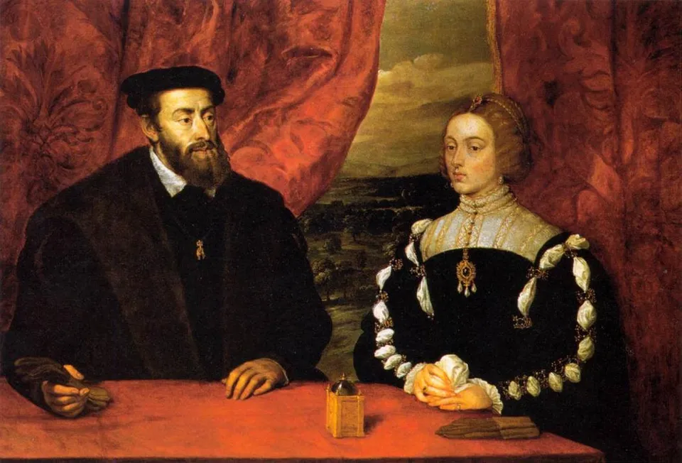 Charles V And The Empress Isabella — Рубенс