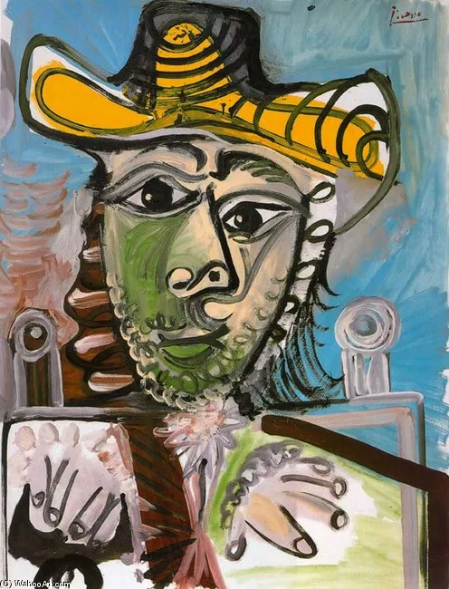 Hombre En Sillón — Пабло Пикассо