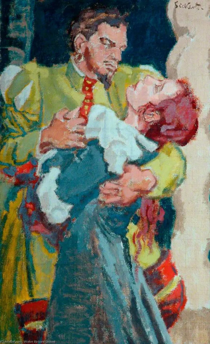 Leslie Banks As Petruchio And Edith Evans As Katherine In 'the Taming Of The Shrew' — Уолтер Ричард Сиккерт