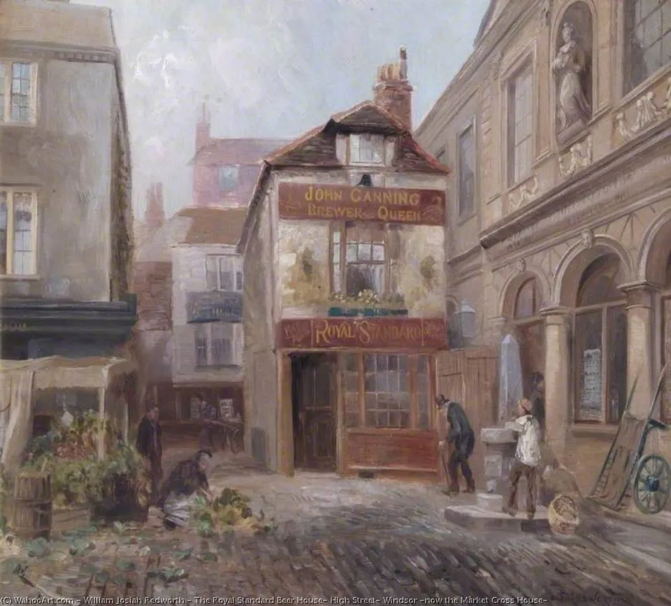 The Royal Standard Beer House, High Street, Windsor (now The Market Cross House) — Уильям Джозеф Редворт