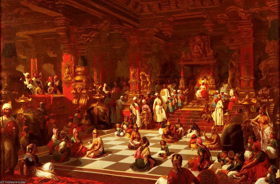 Henry Pierre Jeu D Echecs Indien — Henri Pierre Picou