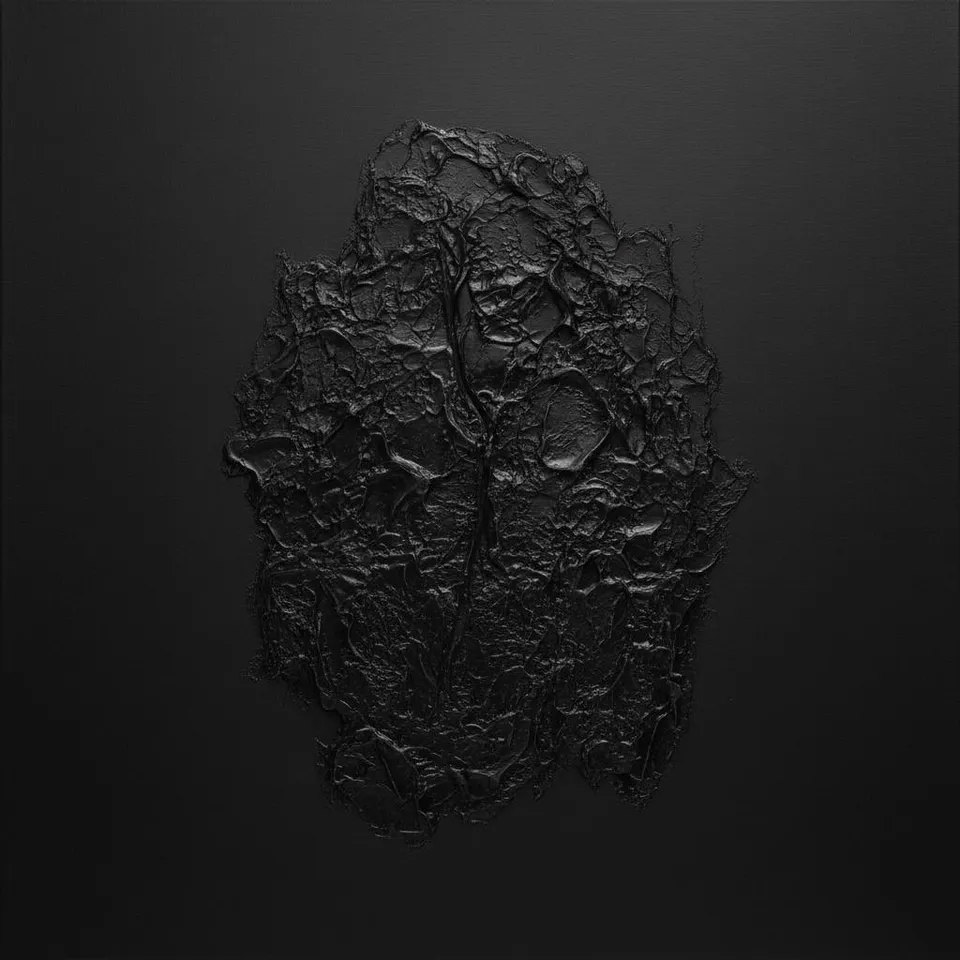 Monolitni Obsidijanski Fragment: Jedinstvena Studija Izgorele Teksture I Večnog Praznine — David Moreau