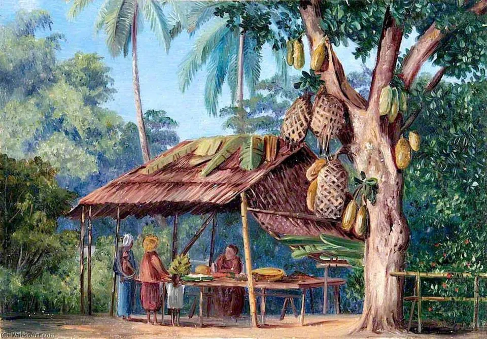 Jack Fruit Tree Shop, Malang, Java — Марианна Норт