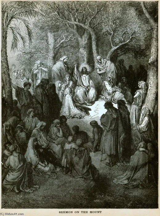 Sermon On The Mount — Доре, Гюстав