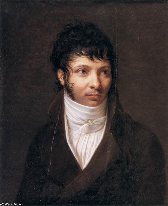 Portrait Of The Sculptor Callamard — Jean Baptiste Jacques Augustin