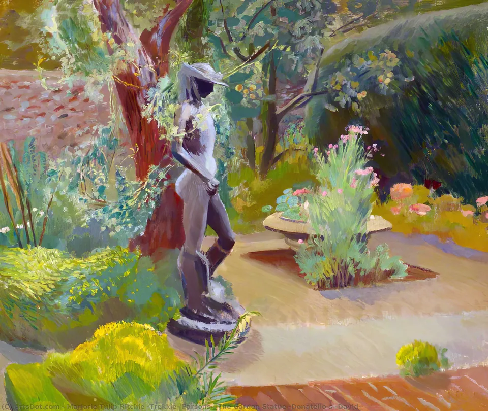 The Garden Statue (donatello's 'david') — Мэджиори Трэкки Парсонс