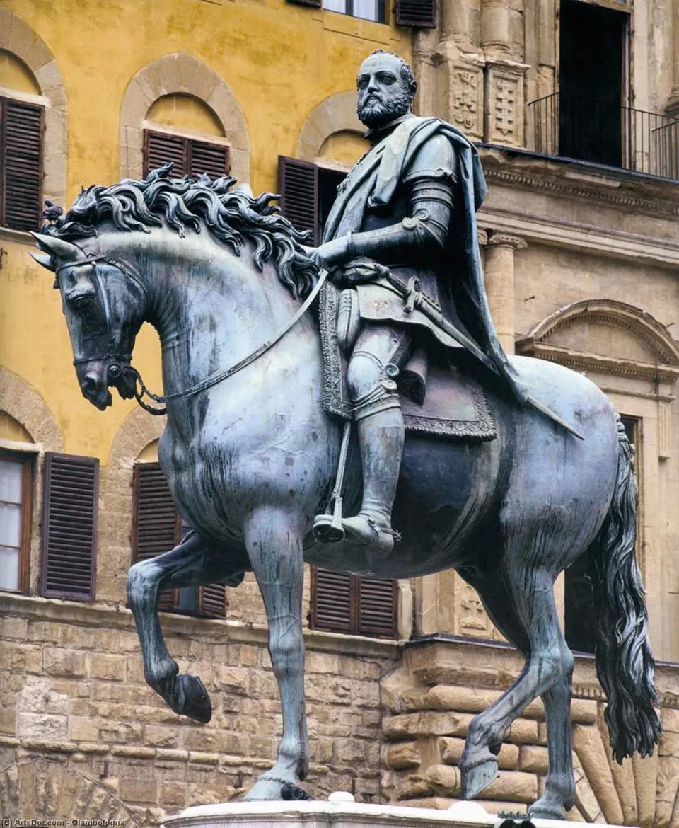 Equestrian Portrait Of Cosimo I (12) — Джамболонья