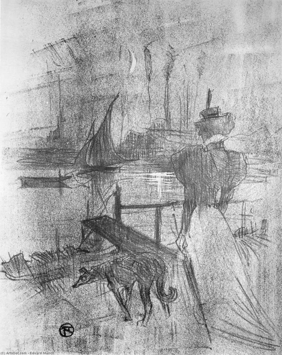 Portrait Of Dr. Jacobson — Эдвард Мунк