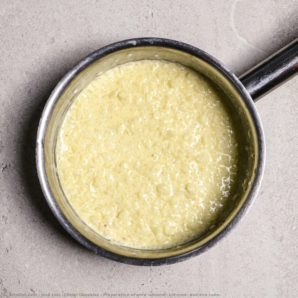 Preparation Of Ante (almond, Coconut, And Rice Cake) — José Luis "chele" Gonzalez