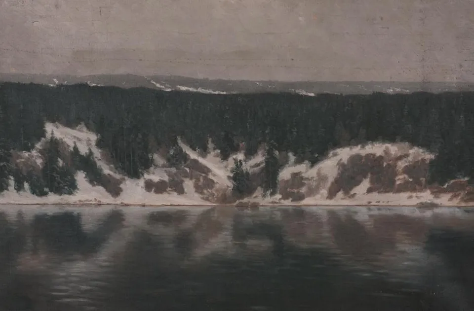 A Lake — Nils Hansteen